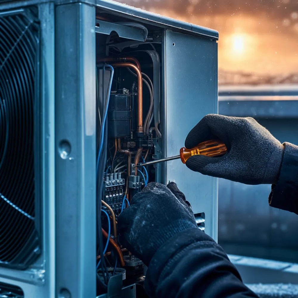 AC Repair & Recharge service by Heartland Comfort Heating & Air